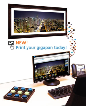 NEW! Print your gigapan now!