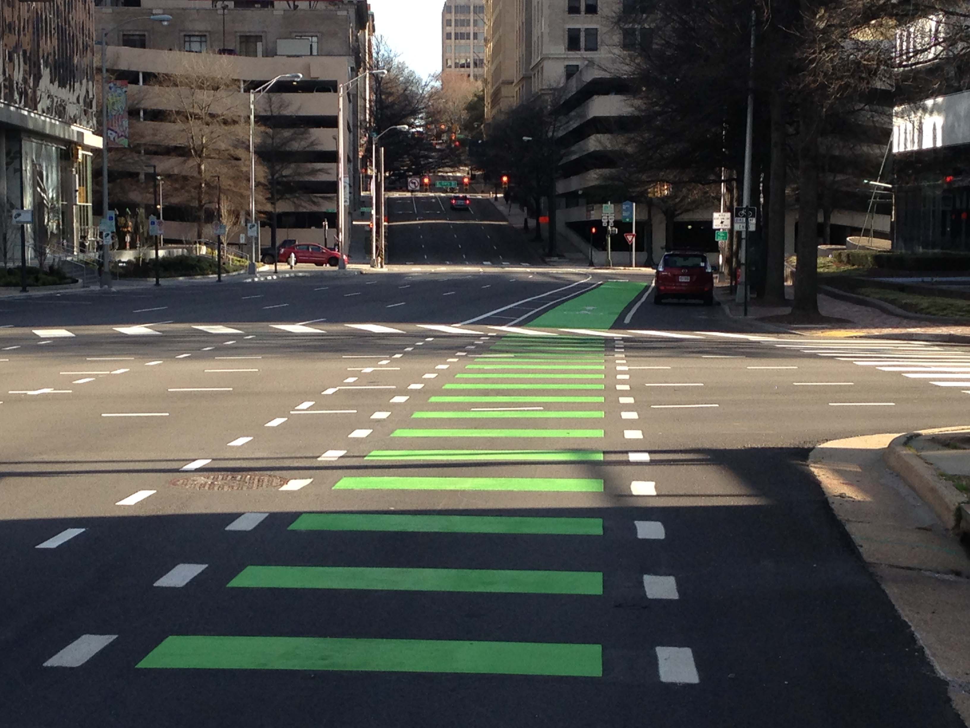 Manchester Bridge Bike Lane