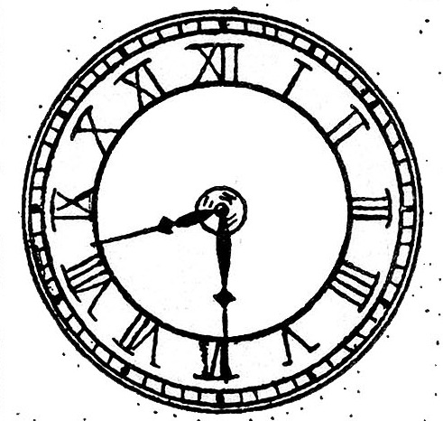 Free Vintage Clock Face Image To Download