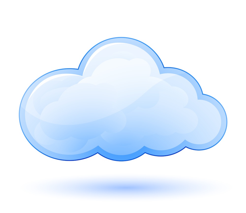 Network cloud clip art