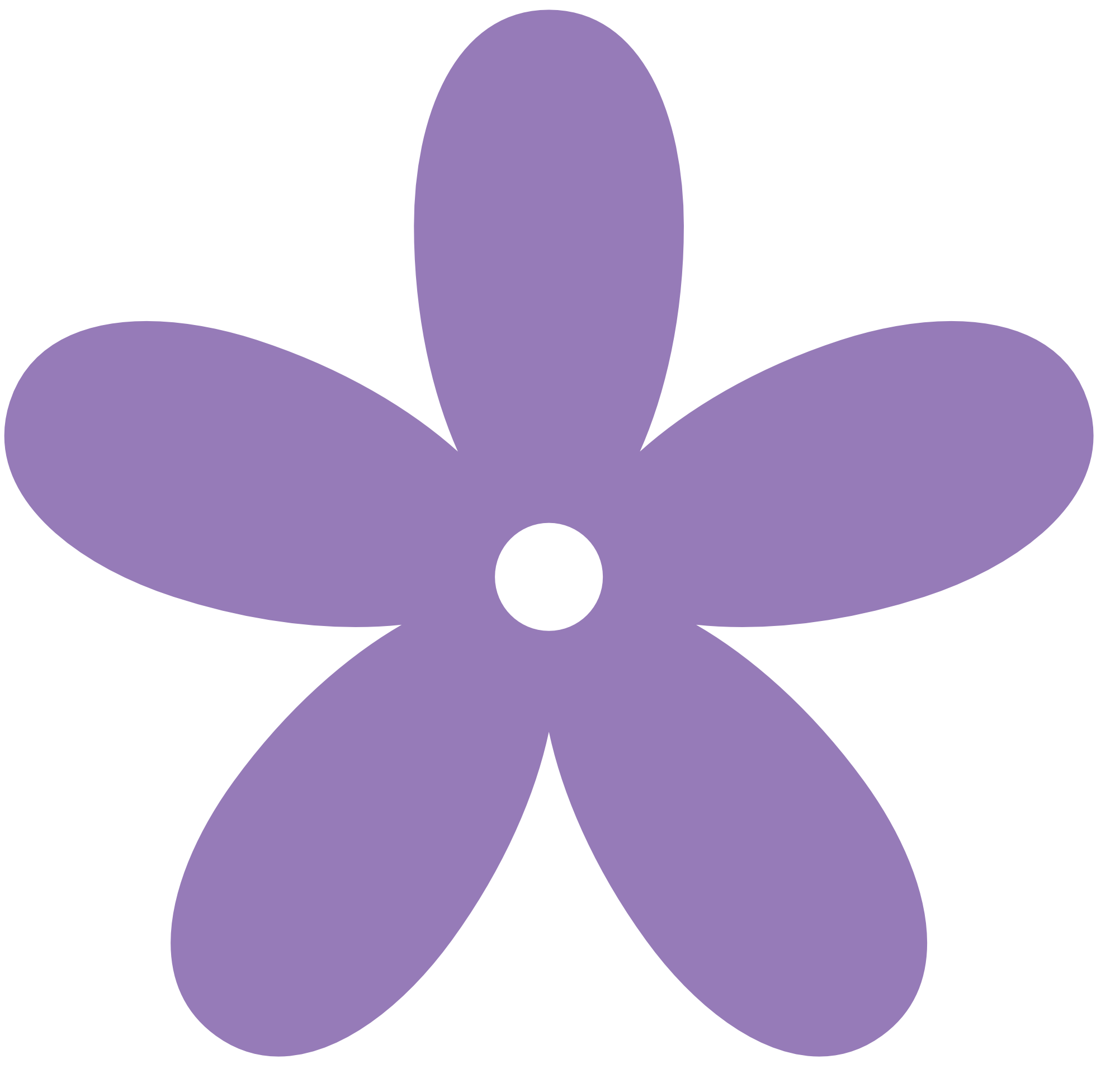 Purple Flowers Clip Art