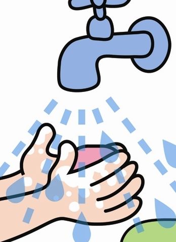 Hand Washing Clip Art - Tumundografico