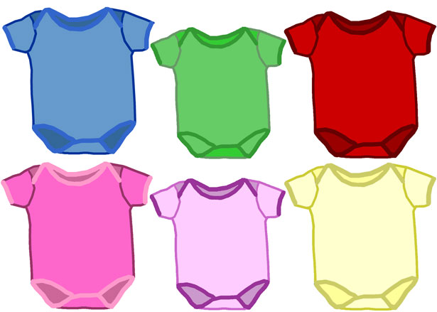 Clip Art Boys Onesie Clipart