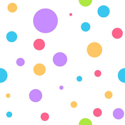 Rainbow Polka Dot Wallpaper