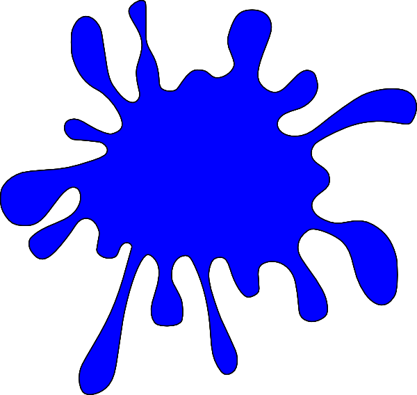 Blue Paint Clipart