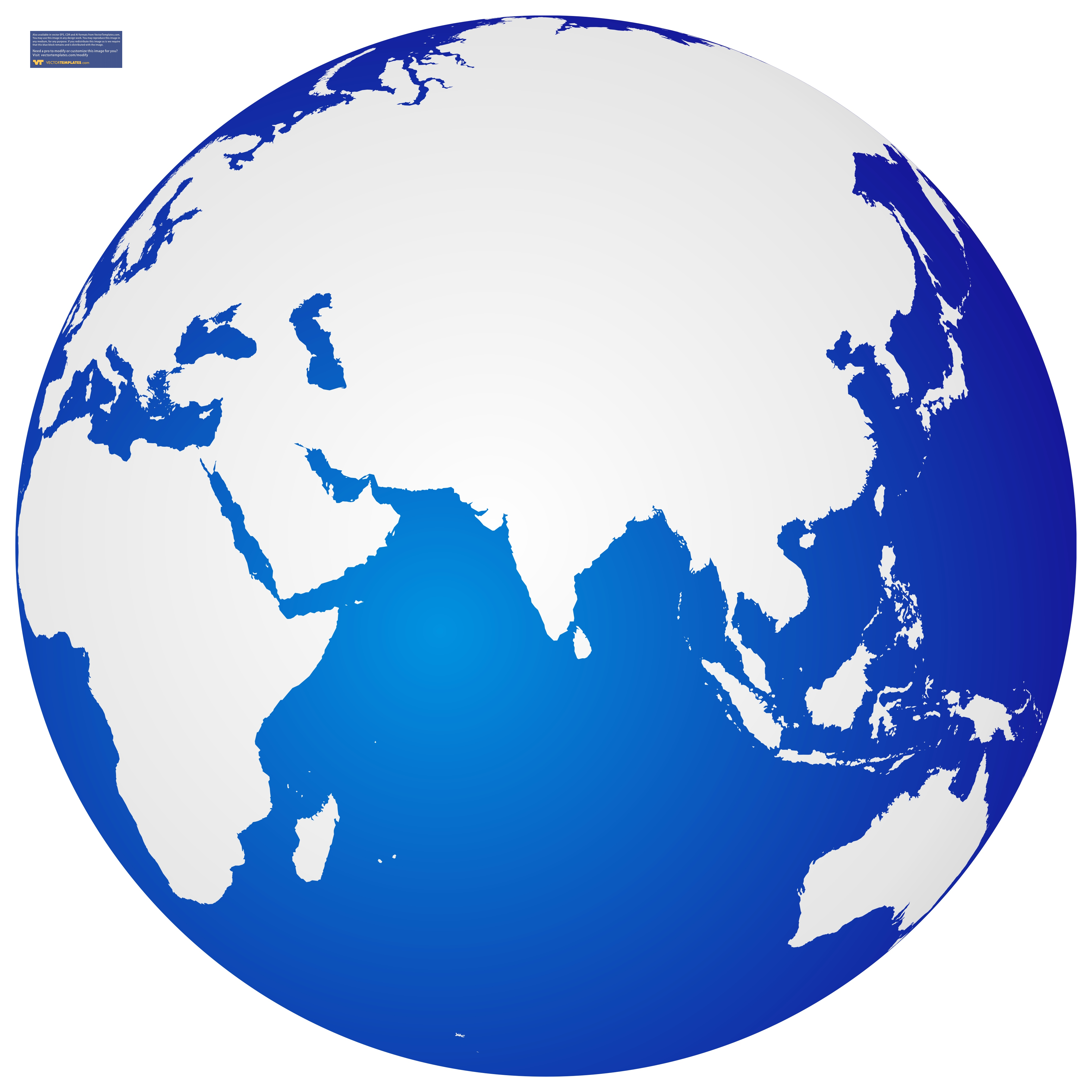 Asia globe clipart