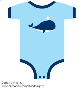 Download : Baby Boy Onesie - Vector Graphic