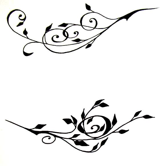 Rose Vine Drawing - ClipArt Best