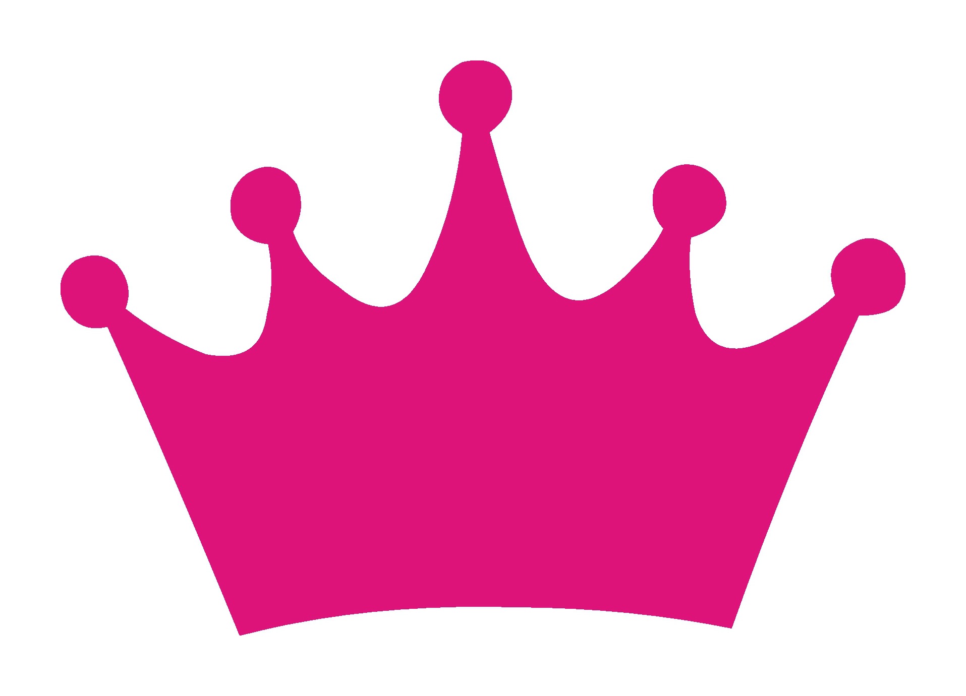 Princess crown clipart silhouette