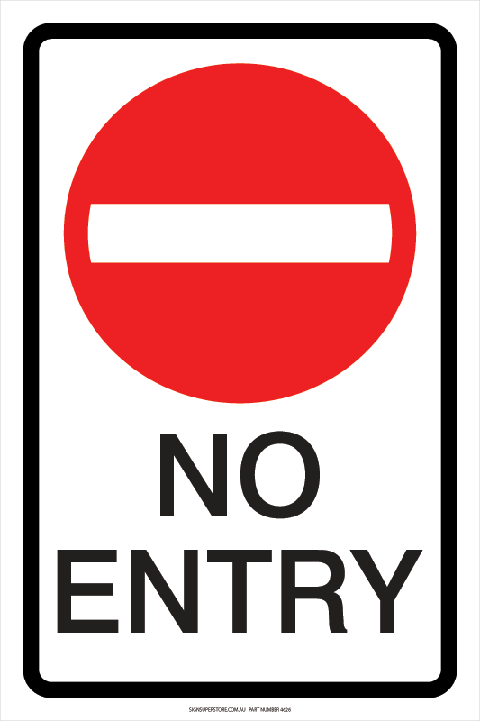 No Entry Signs Images - ClipArt Best