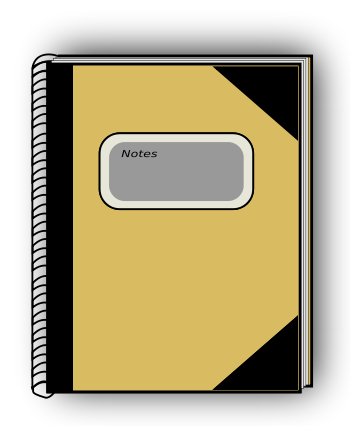 Free Notebook Clipart - Public Domain Notebook clip art, images ...