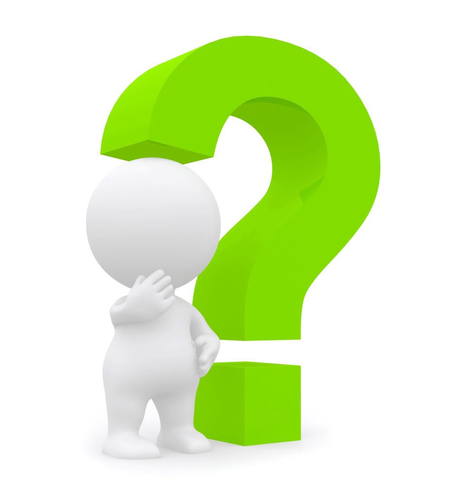 Clipart question mark 3d