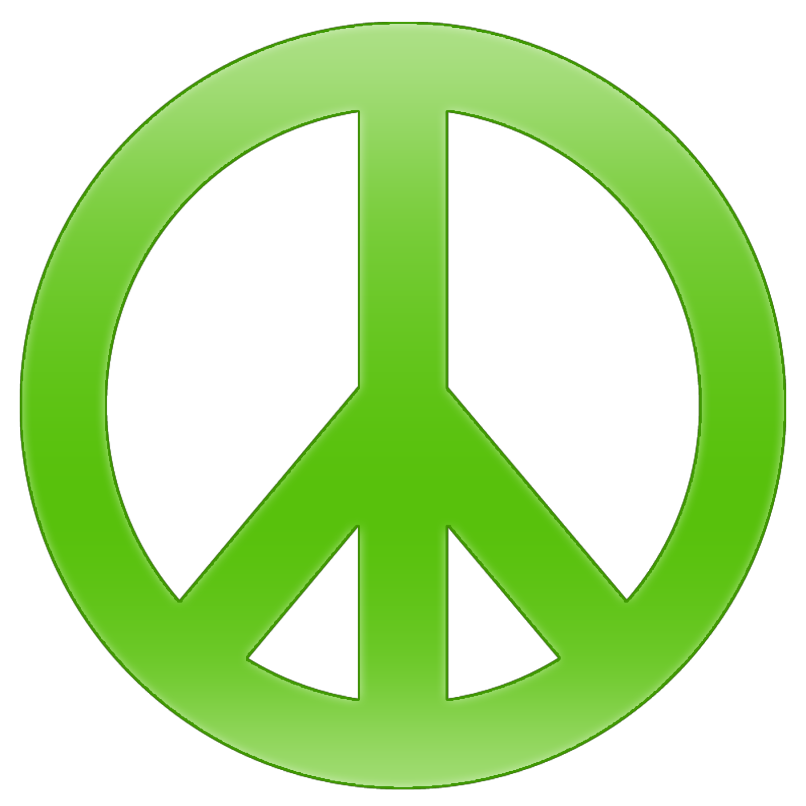 Peace sign clipart transparent background