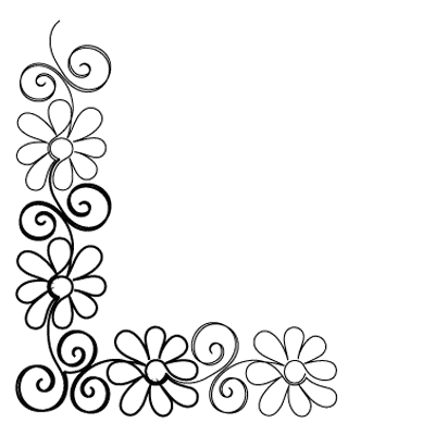 Gerber Daisy Corner - Digital - Quilts Complete - Continuous Line ...