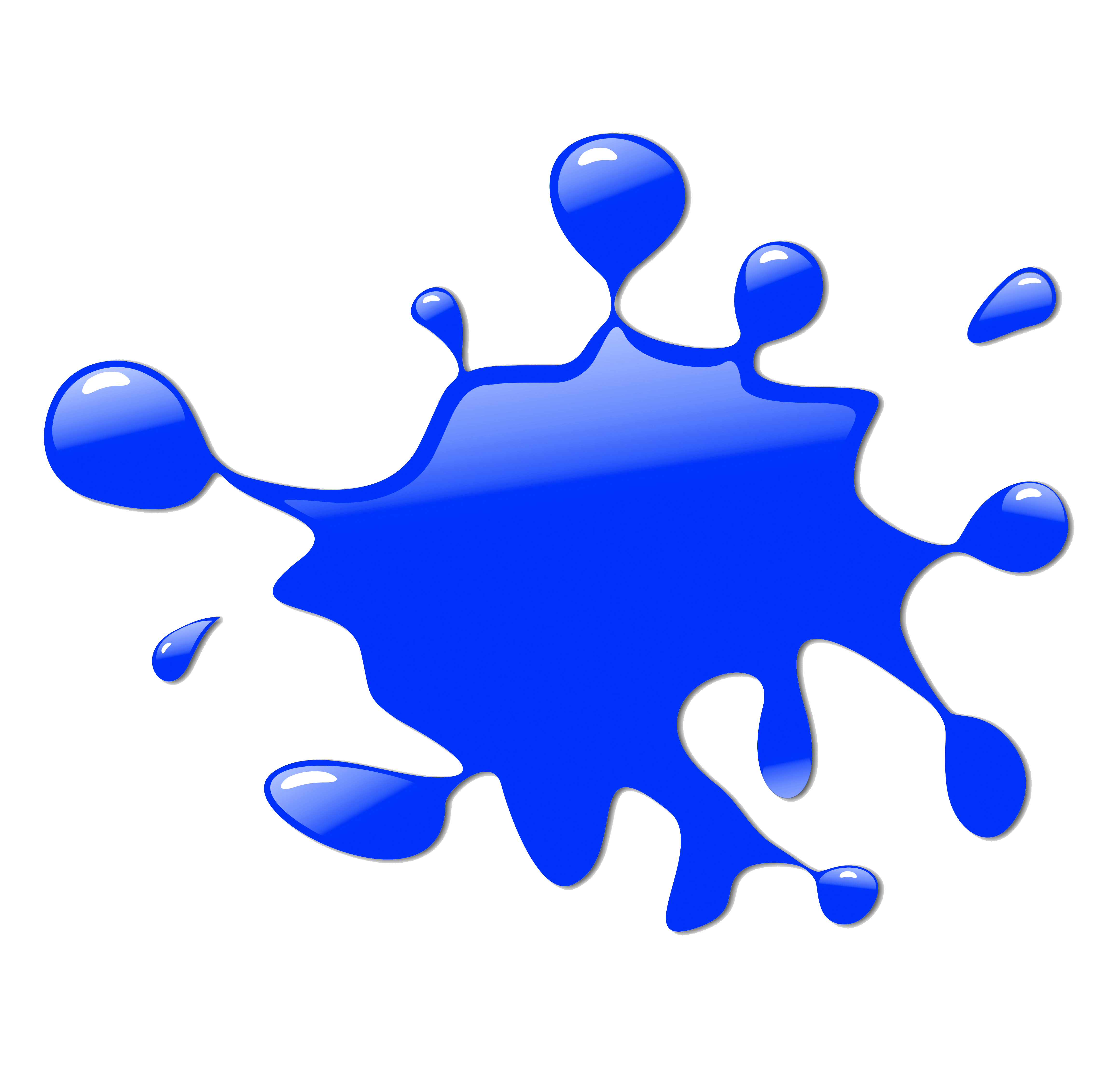 Blue Paint Clipart