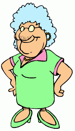 Old Lady Clip Art - Tumundografico