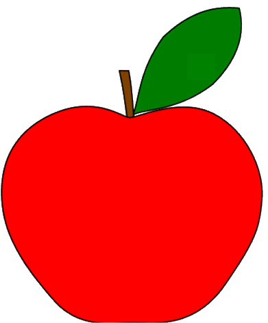 Red Apple Clipart - Free Clipart Images