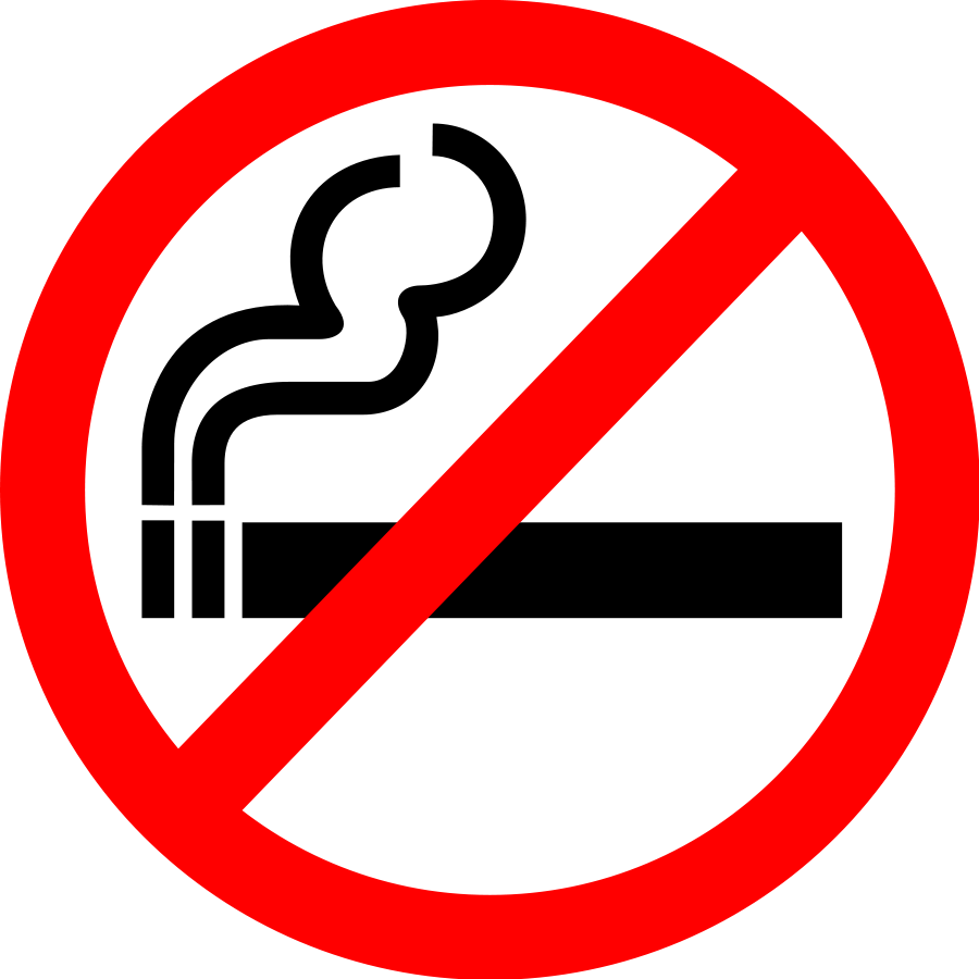 No smoking symbol clip art