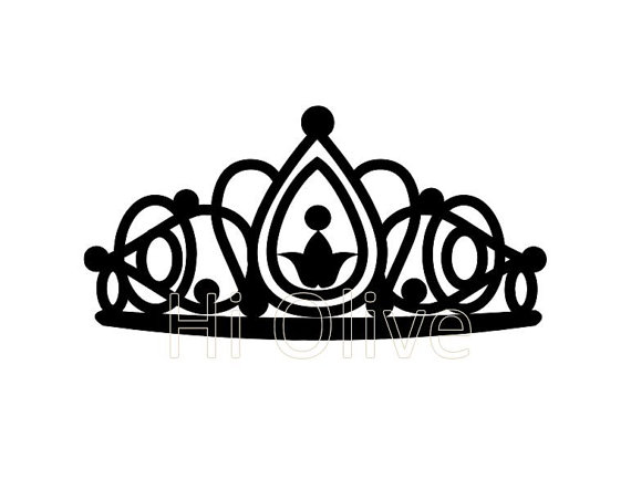 Princess crown svg | Etsy