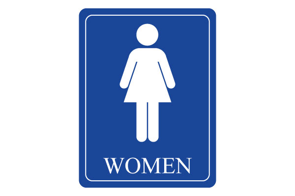 Printable Women Restroom Signs for Women rest rooms Free PDF Download