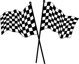 Free checkered flag clipart