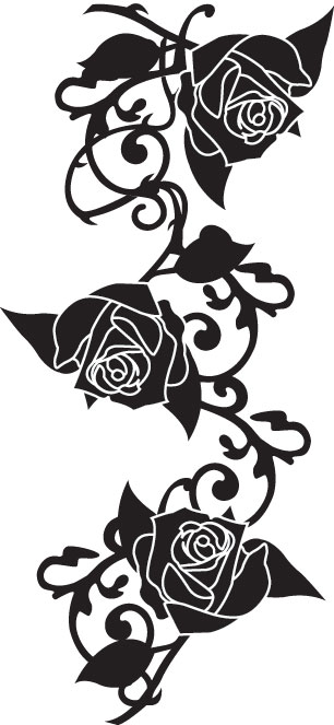 Rose Vine Drawing - ClipArt Best