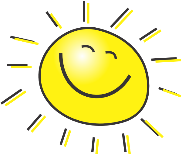 Cartoon Sunshine Clipart