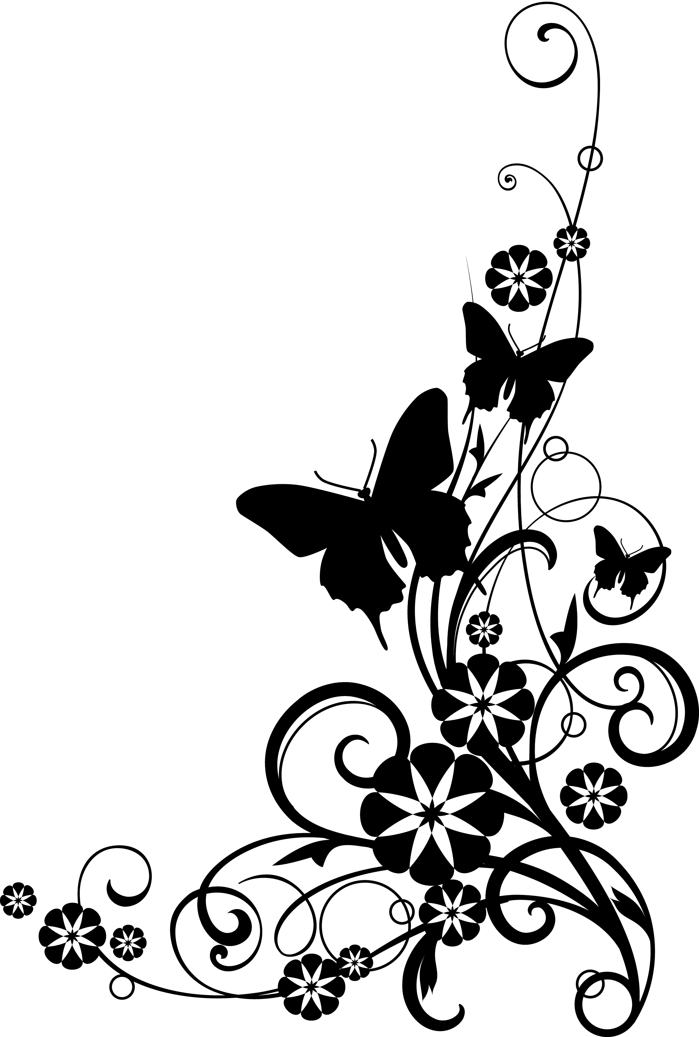 Free flower vine clipart