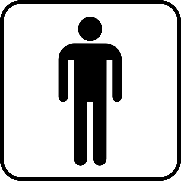 Mens Room Clip Art - vector clip art online, royalty ...