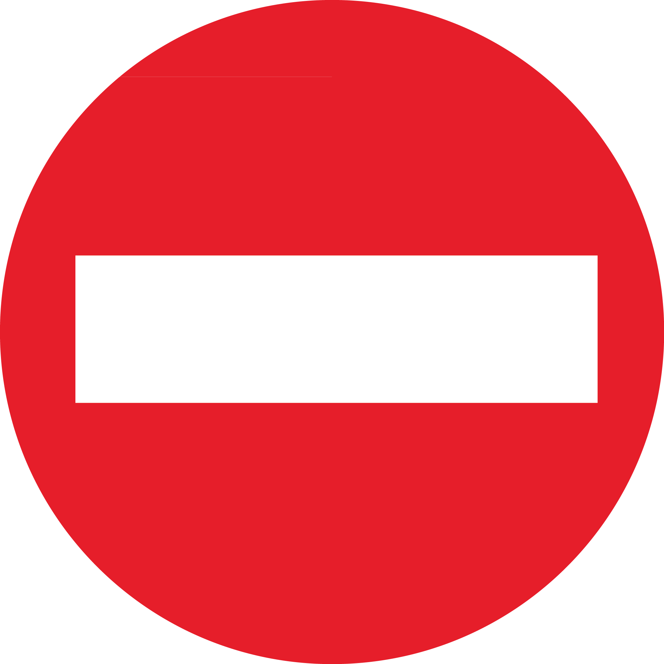 No Entry Symbol - ClipArt Best