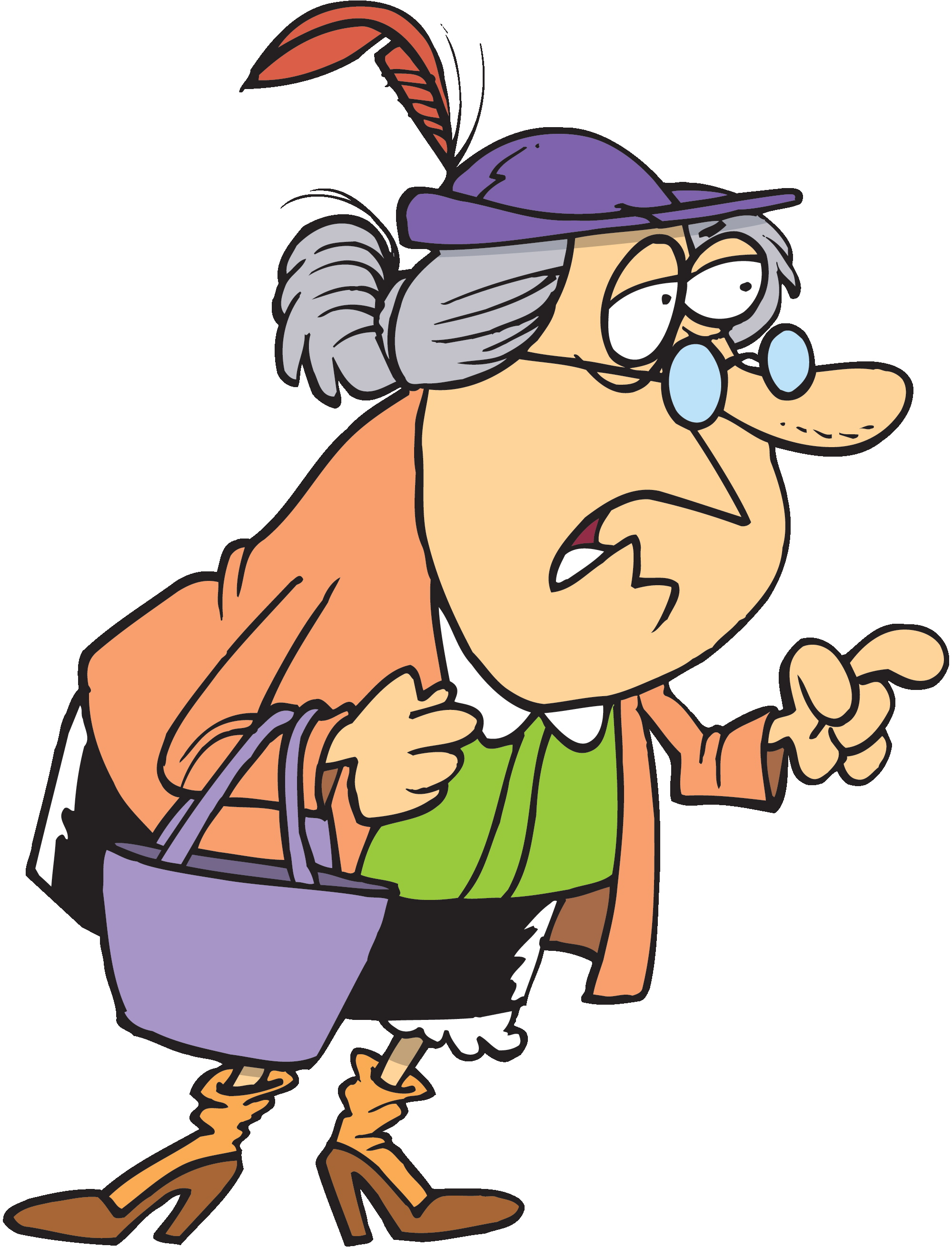 Old Lady Clip Art - Tumundografico