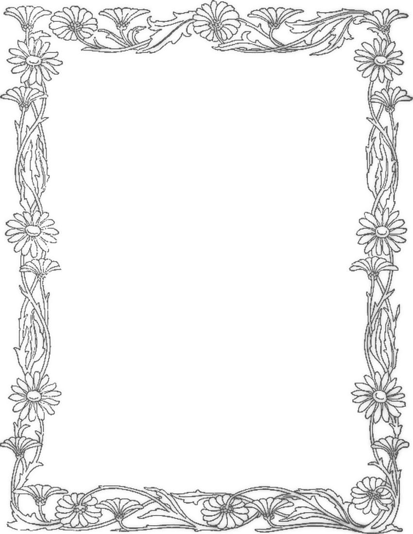 Daisy Border Clipart