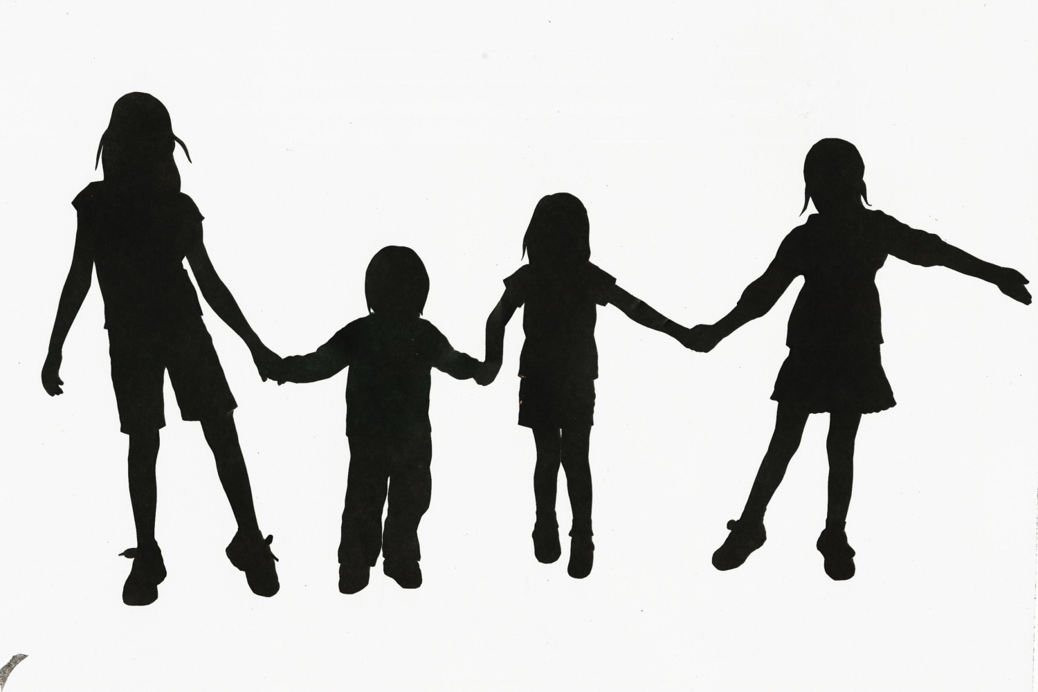 Children Silhouette Clip Art