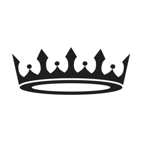 Princess crown clipart silhouette