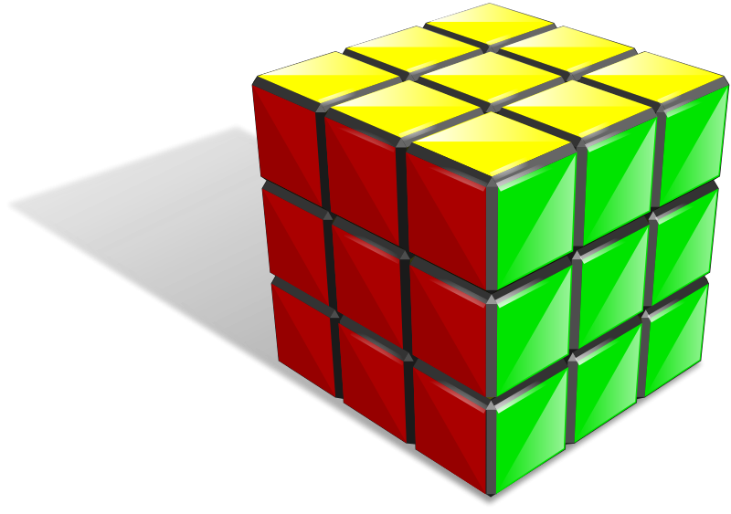 Rubik's Cube Clipart