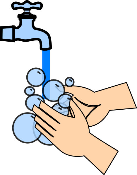 Hand Washing clip art - vector clip art online, royalty free ...