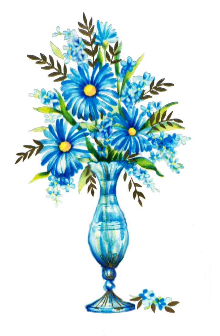 Blue flowers