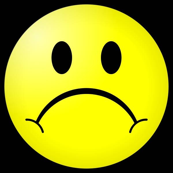 Frowning Face Clipart