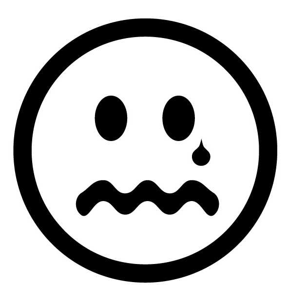 Sad face sad smiley face clipart free clipart images - Clipartix