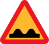 Speed Bump Sign Clip Art