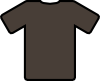 Brown T Shirt Clip Art