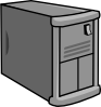 Web Virtualization Server Clip Art