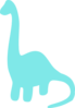 Green Dino New Clip Art