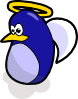 Angel Penguin Clip Art