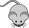 Simple Cartoon Mouse Clip Art