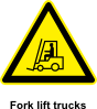 Sign Fork Lift Trucks Clip Art