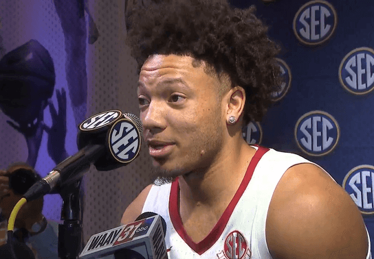 Image for story: SEC Basketball Media Days: Alabama and Auburn 