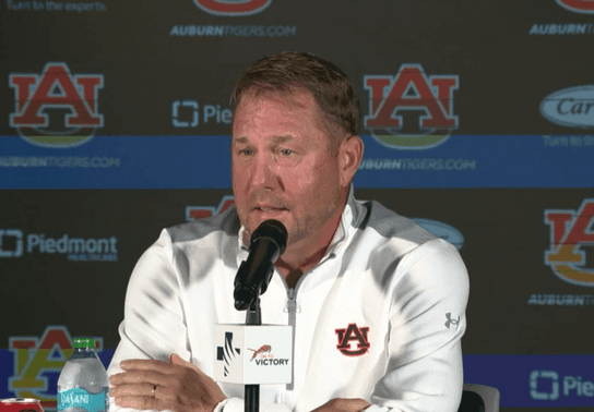 Image for story: Auburn football news conference 10-21