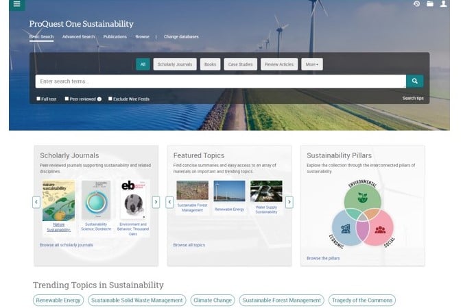 A Unique Interface Built for Sustainability