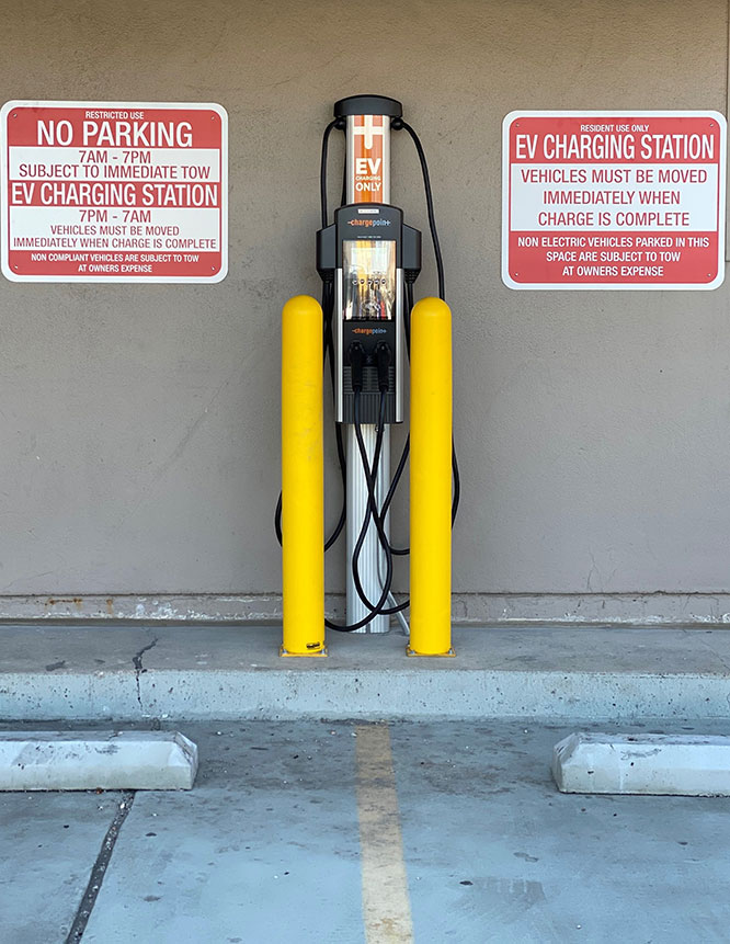 electric vehicle charging station